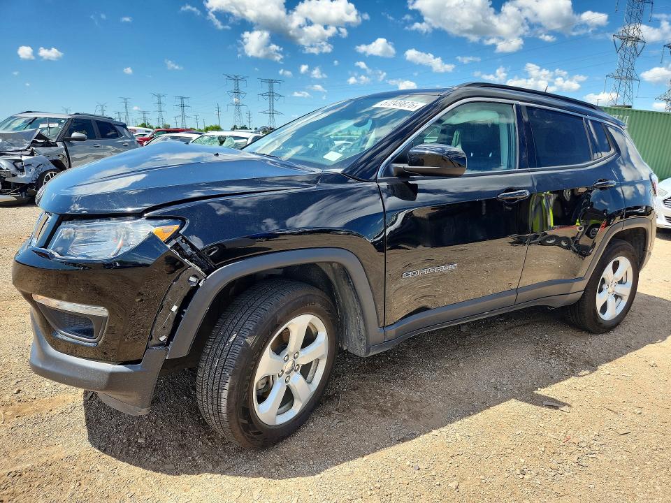 JEEP COMPASS 2021 with VIN 3C4NJDBB1MT544069 - Photo from auction