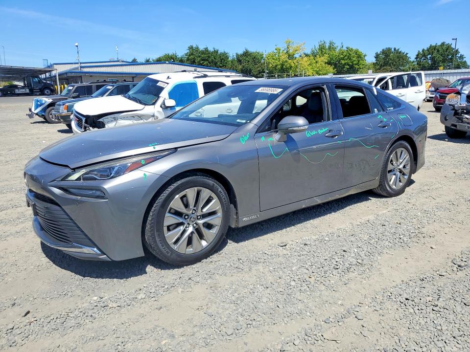 TOYOTA MIRAI 2021 with VIN JTDAAAAA8MA003663 - Photo from auction