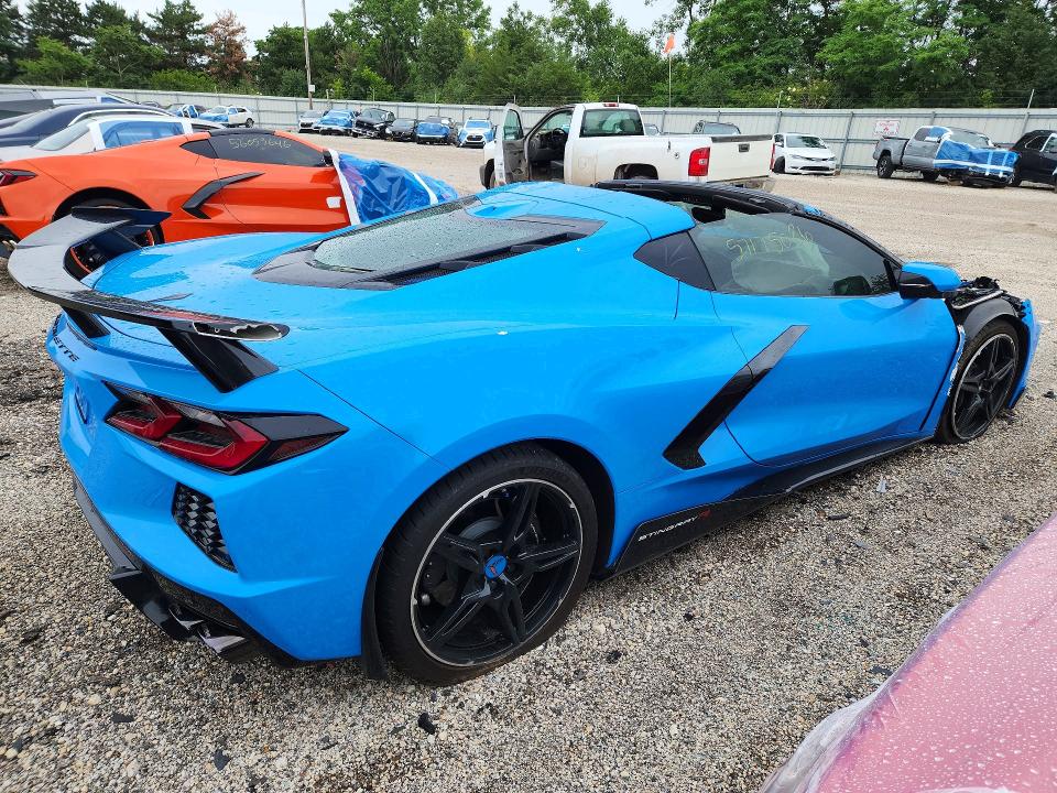 Photo 3 from auction – 2021 CHEVROLET CORVETTE with VIN 1G1YB2D40M5106701