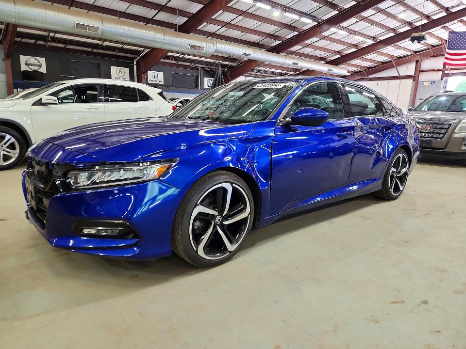 Photo 1 from auction – 2018 HONDA ACCORD with VIN 1HGCV1F33JA139705