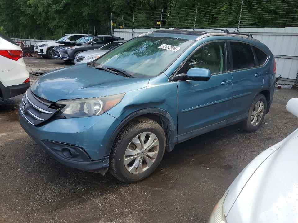 Photo 1 from auction – 2014 HONDA CR-V with VIN 2HKRM3H79EH541931