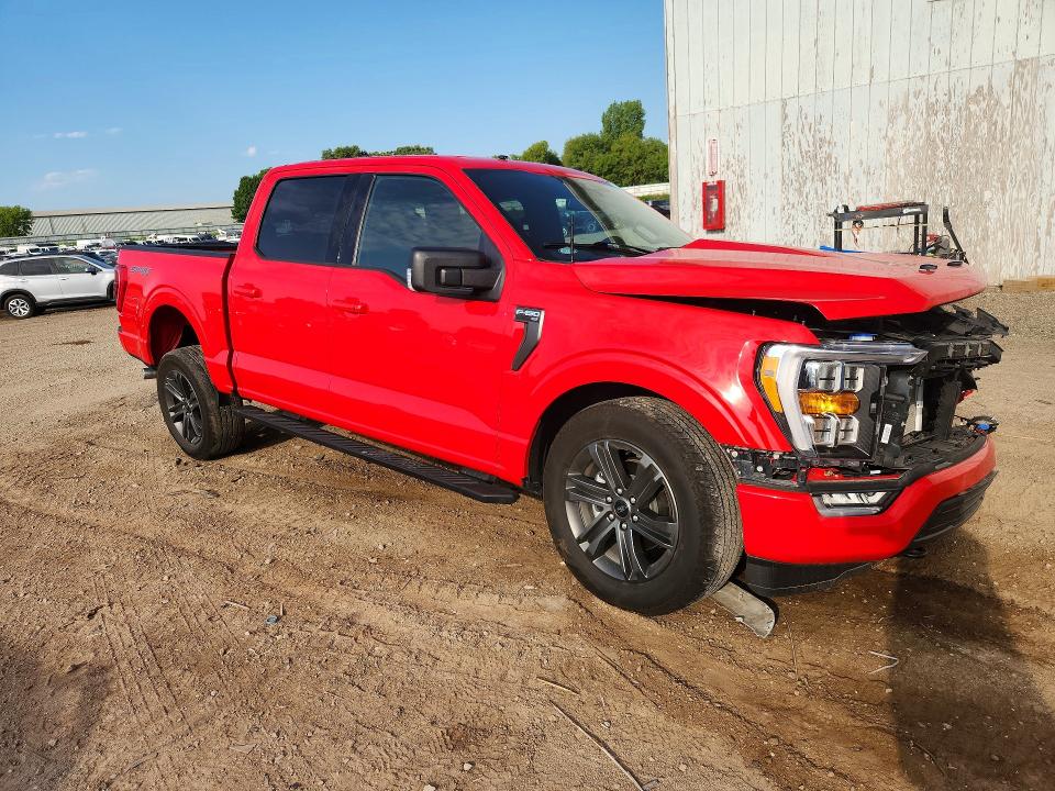 Photo 4 from auction – 2022 FORD F150 with VIN 1FTFW1E50NKF20858