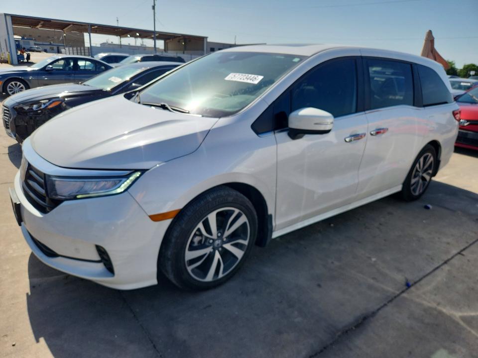 HONDA ODYSSEY 2024 with VIN 5FNRL6H86RB052517 - Photo from auction
