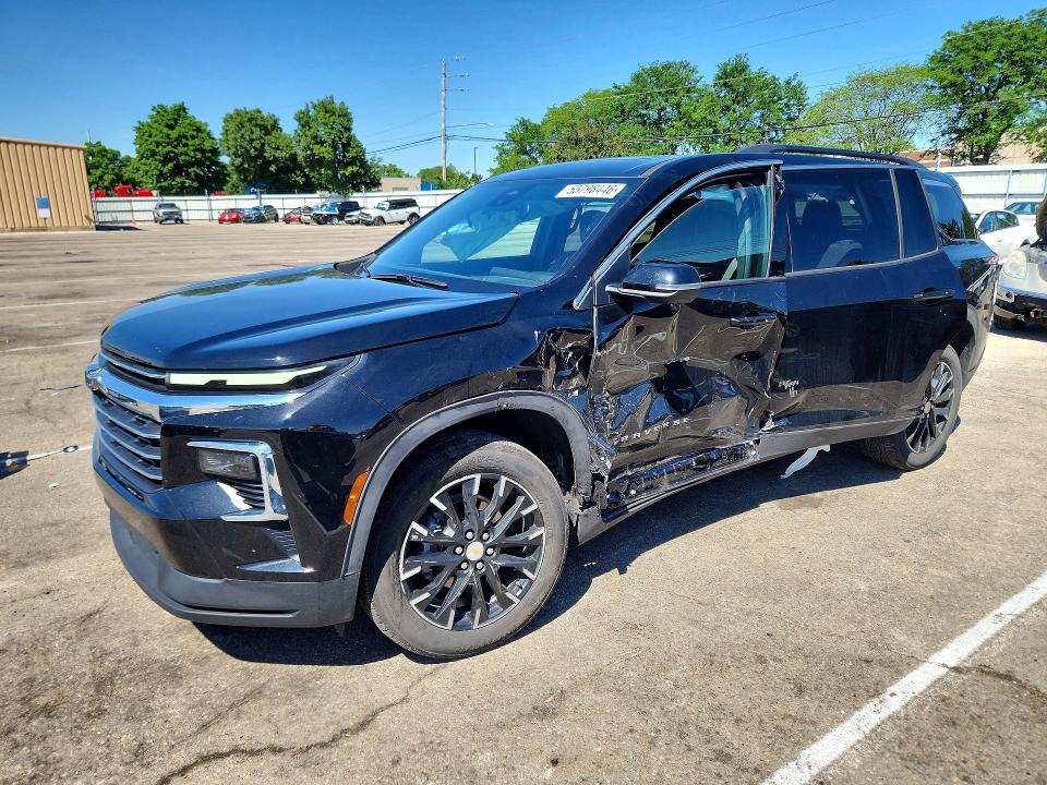 CHEVROLET TRAVERSE 2025 with VIN 1GNERGRS9SJ244064 - Photo from auction