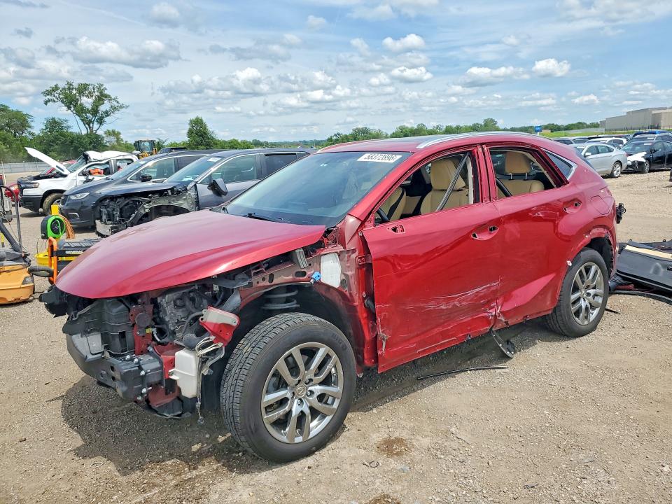 LEXUS NX 2015 with VIN JTJBJRBZ1F2015123 - Photo from auction