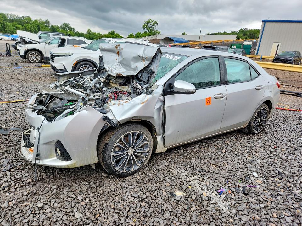 TOYOTA COROLLA 2014 with VIN 2T1BURHE8EC075625 - Photo from auction