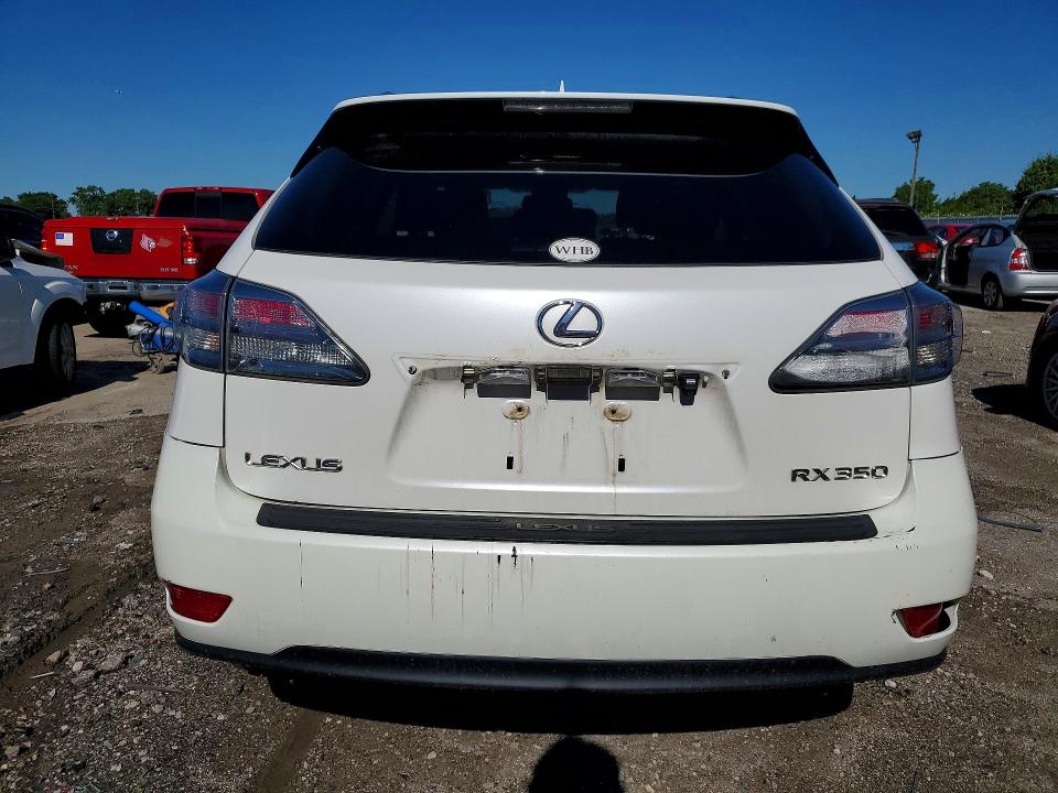 Photo 6 from auction – 2010 LEXUS RX with VIN 2T2BK1BA8AC011555