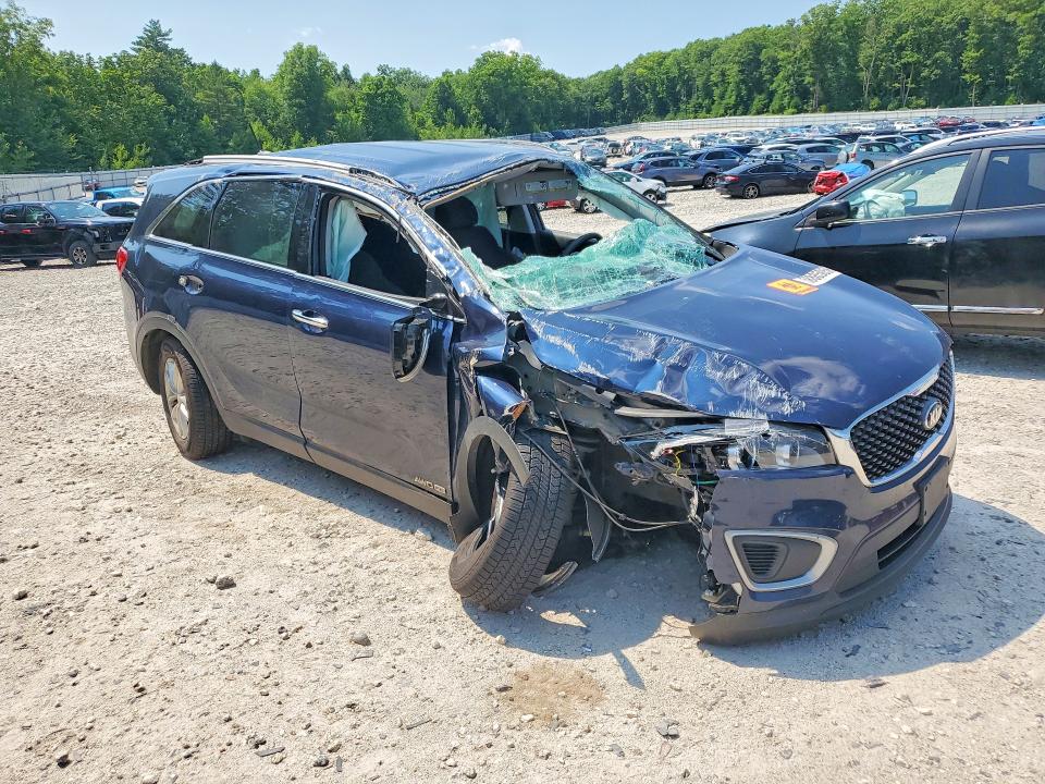 Photo 4 from auction – 2018 KIA SORENTO with VIN 5XYPGDA55JG391055