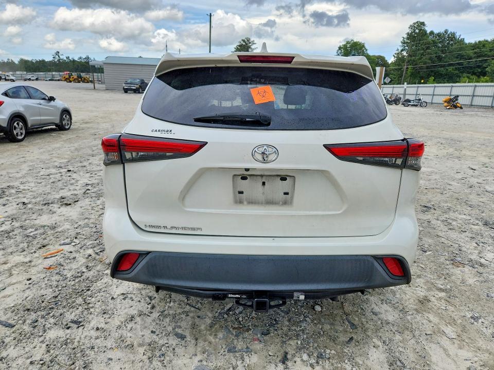 Photo 6 from auction – 2020 TOYOTA HIGHLANDER with VIN 5TDCZRAH3LS028789