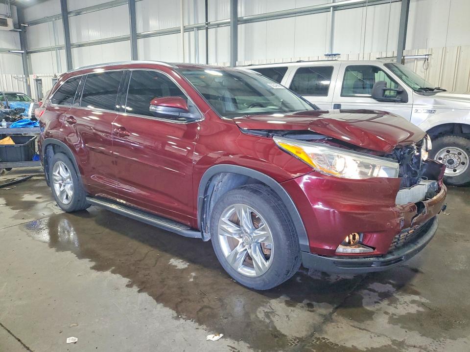 Photo 4 from auction – 2015 TOYOTA HIGHLANDER with VIN 5TDDKRFH3FS114450