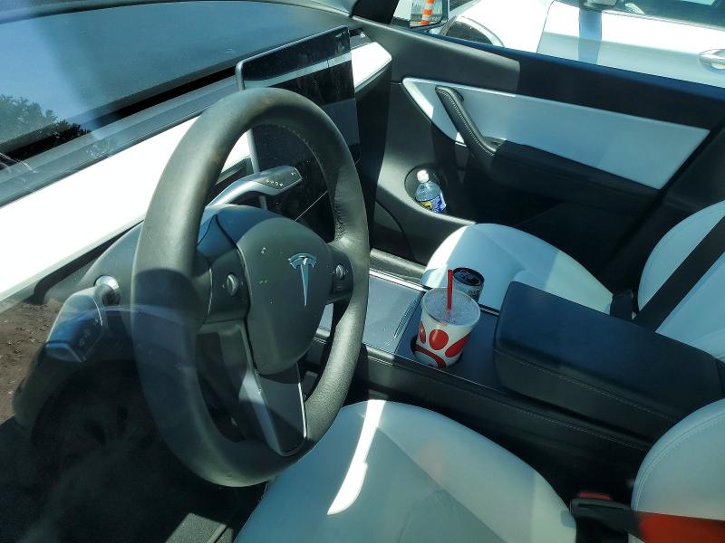 Photo 9 from auction – 2021 TESLA MODEL Y with VIN 5YJYGDEE6MF246679