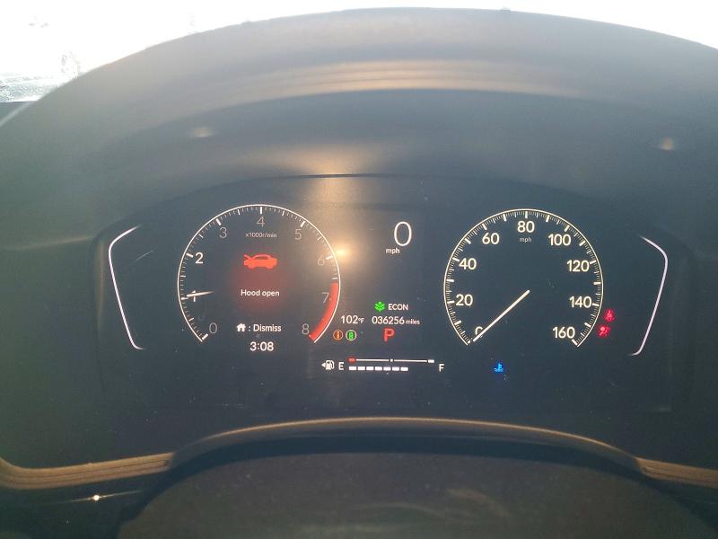 Photo 9 from auction – 2025 HONDA CIVIC with VIN 19XFL2H88SE002385
