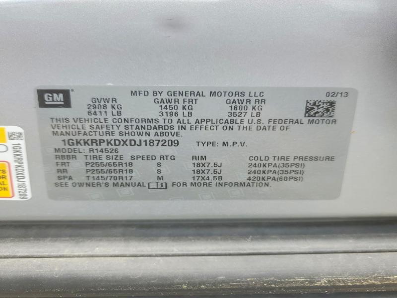 Photo 14 from auction – 2013 GMC ACADIA with VIN 1GKKRPKDXDJ187209