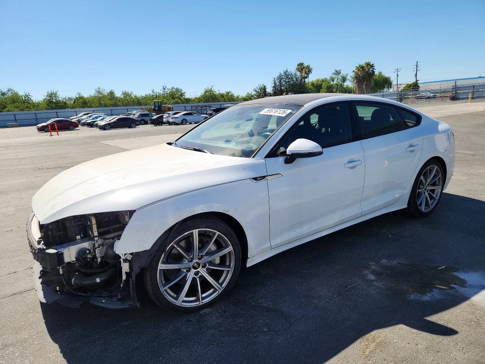 AUDI A5 2025 with VIN WAUDACF56SA005667 - Photo from auction