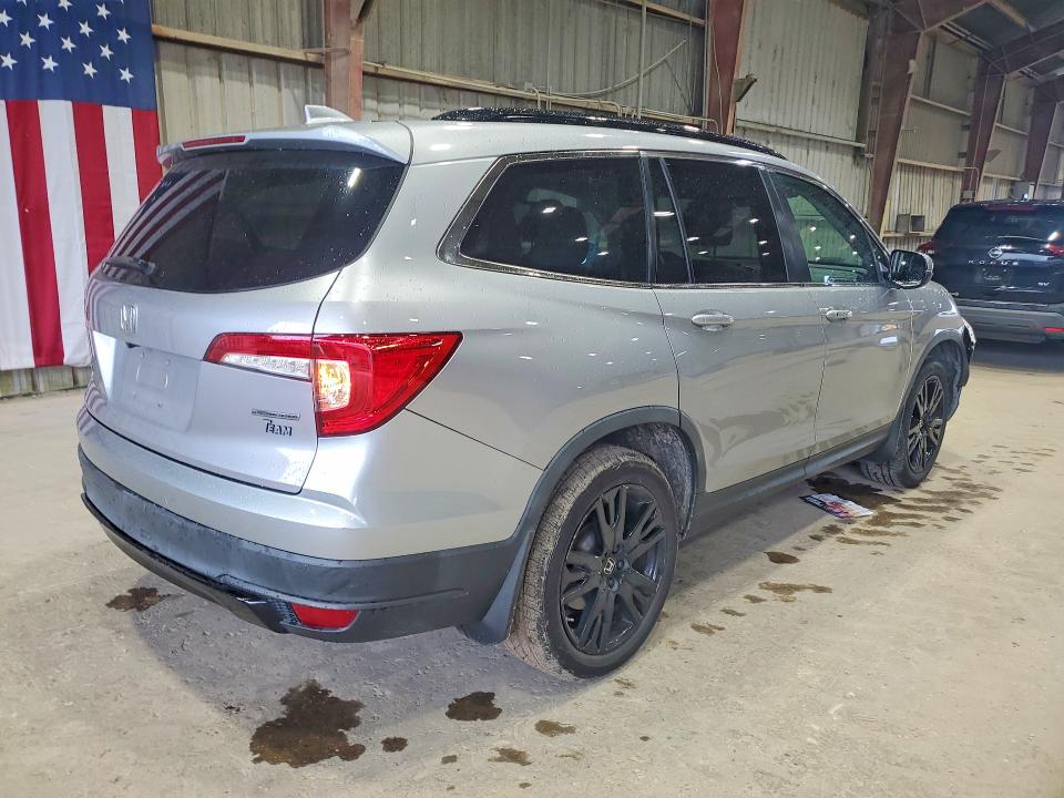 Photo 3 from auction – 2021 HONDA PILOT with VIN 5FNYF5H27MB047635