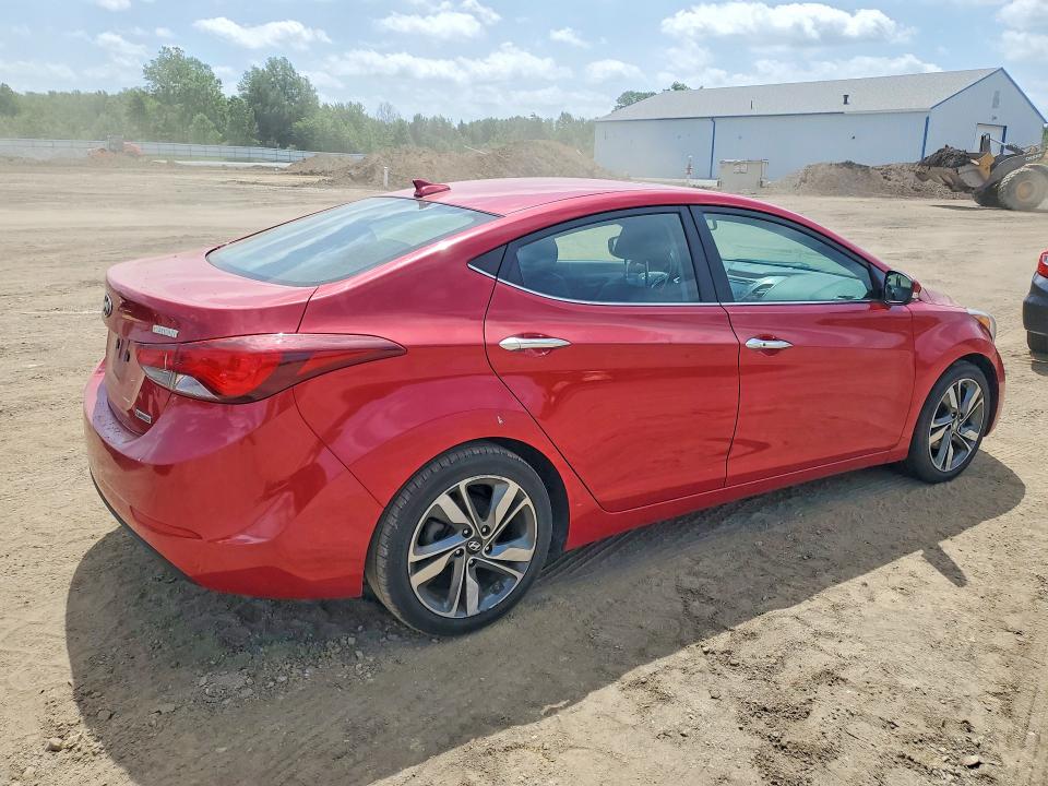 Photo 3 from auction – 2014 HYUNDAI ELANTRA with VIN KMHDH4AE0EU179082