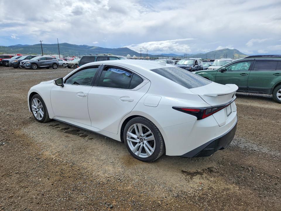 Photo 2 from auction – 2021 LEXUS IS with VIN JTHC81F29M5044834