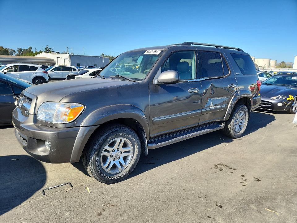 TOYOTA SEQUOIA 2005 with VIN 5TDZT34AX5S249512 - Photo from auction