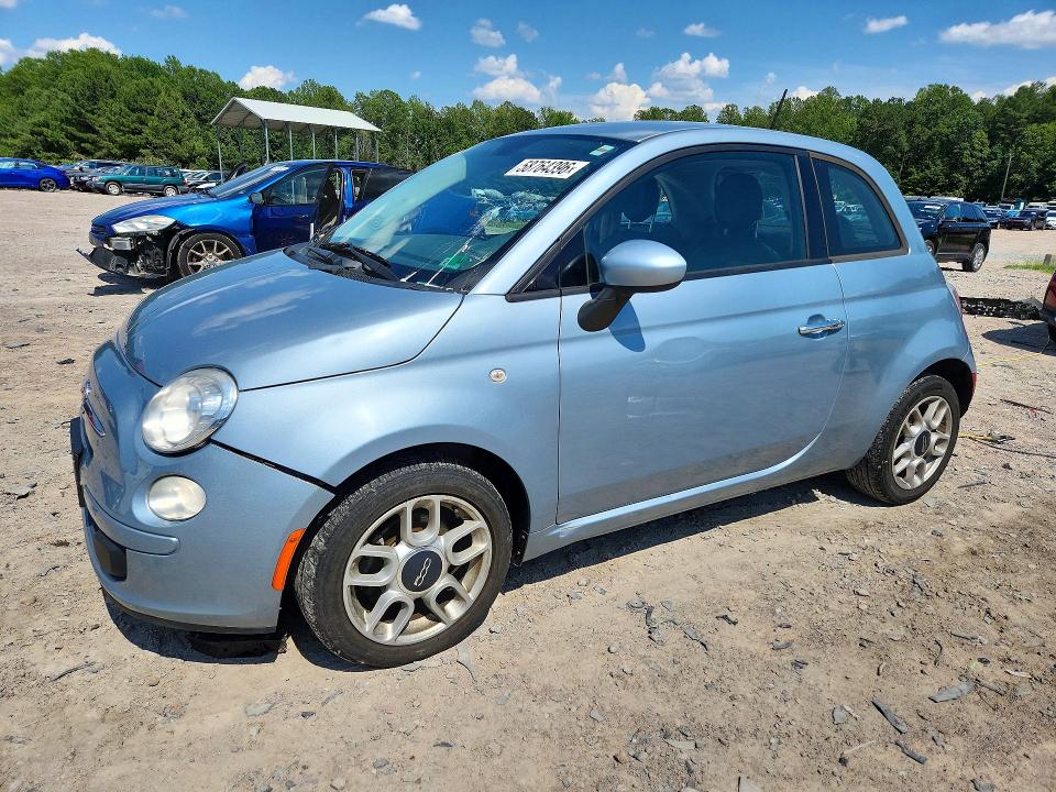 FIAT 500 2015 with VIN 3C3CFFAR3FT667348 - Photo from auction