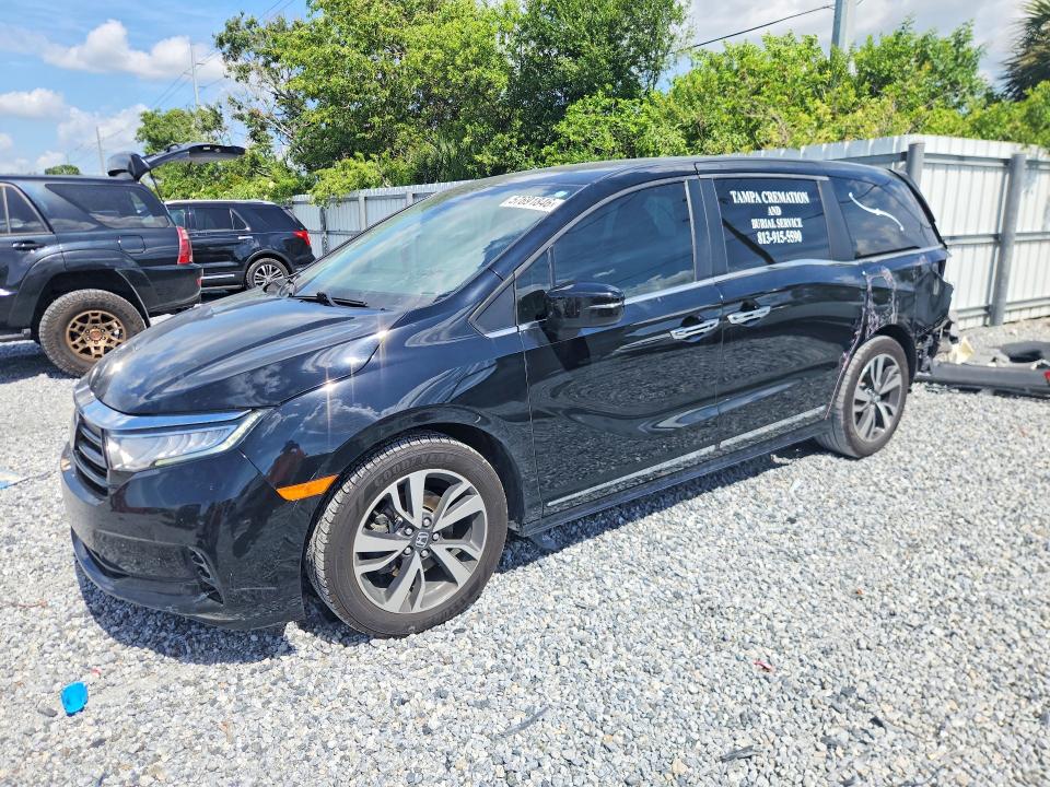 Photo 1 from auction – 2021 HONDA ODYSSEY with VIN 5FNRL6H86MB005920