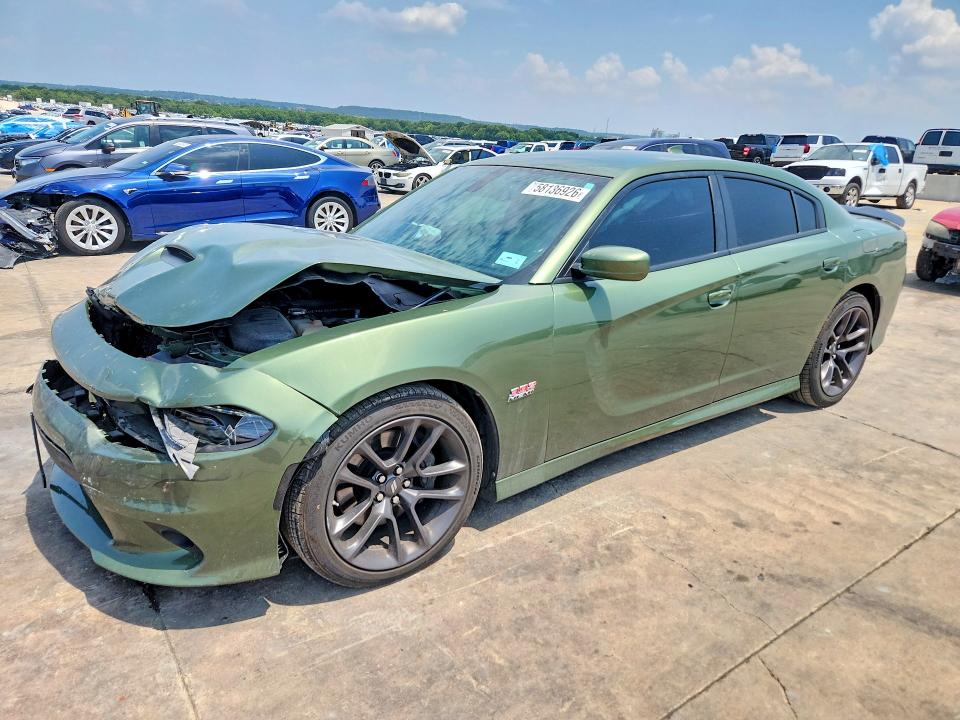 Снимка 1 от търг – 2021 DODGE CHARGER с VIN 2C3CDXGJ6MH608183