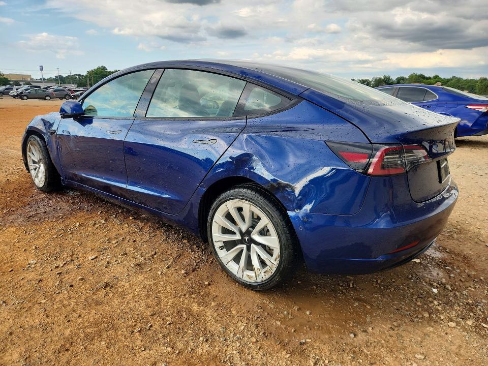 Photo 2 from auction – 2022 TESLA MODEL 3 with VIN 5YJ3E1EB8NF187074