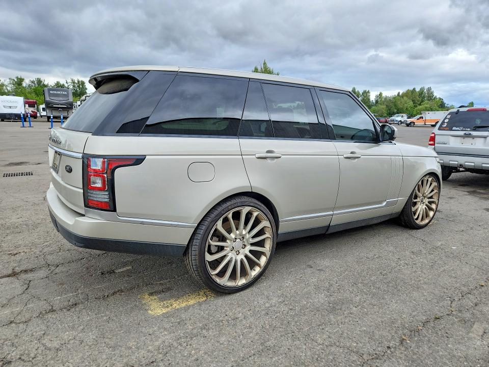 Photo 3 from auction – 2013 LAND ROVER RANGE ROVER with VIN SALGS2EF0DA100772