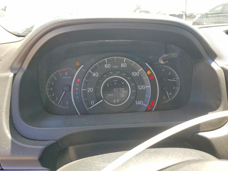 Photo 9 from auction – 2012 HONDA CR-V with VIN 5J6RM3H39CL035130