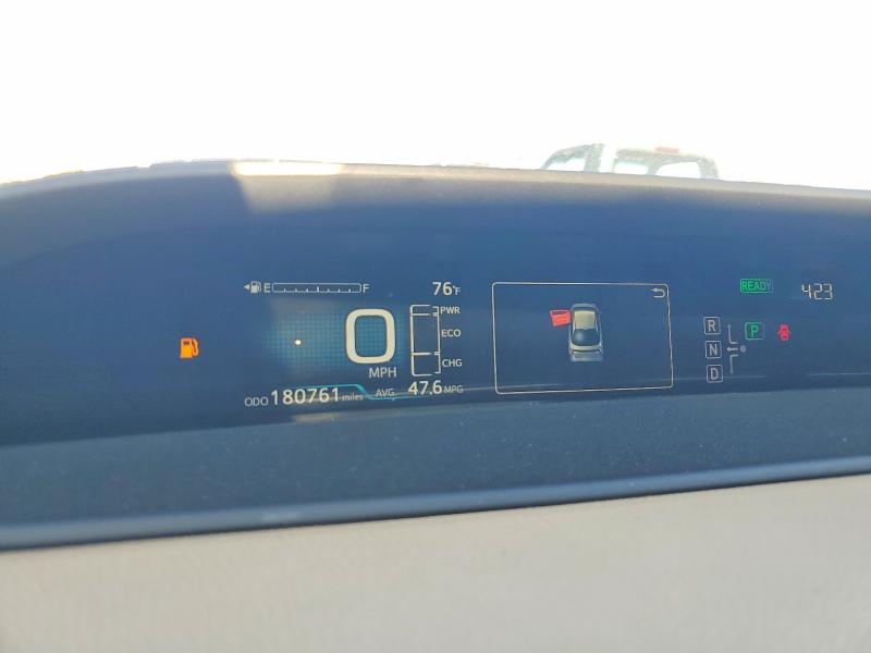Photo 9 from auction – 2016 TOYOTA PRIUS with VIN JTDKBRFU8G3528265