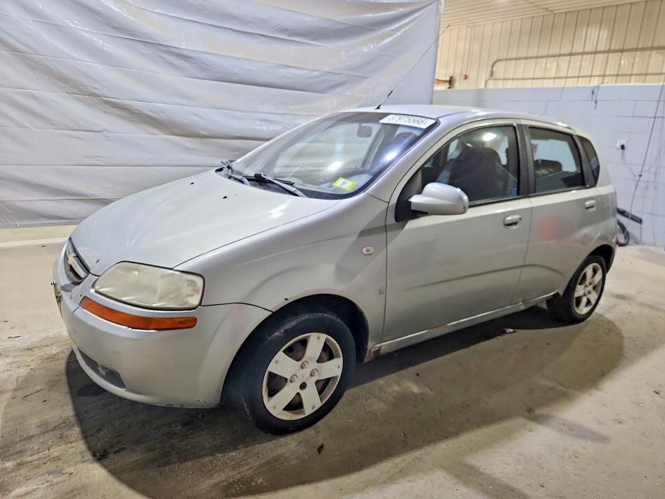 CHEVROLET AVEO 2007 with VIN KL1TD66677B727139 - Photo from auction