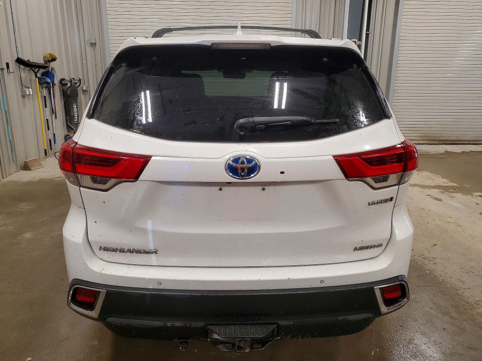 Photo 6 from auction – 2018 TOYOTA HIGHLANDER HYBRID with VIN 5TDDGRFH8JS049301