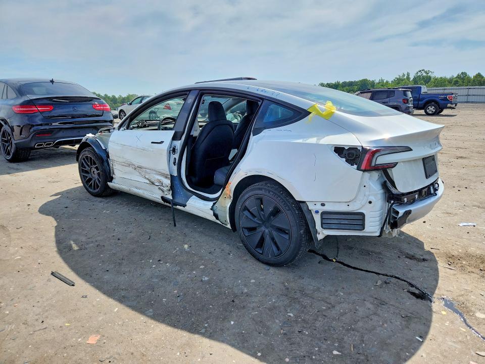Photo 2 from auction – 2025 TESLA MODEL 3 with VIN 5YJ3E1EB3SF069963
