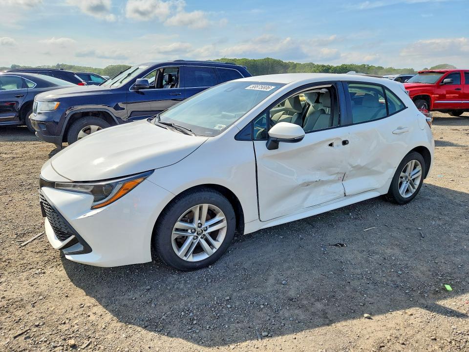 TOYOTA COROLLA HATCHBACK 2021 with VIN JTND4MBEXM3139252 - Photo from auction