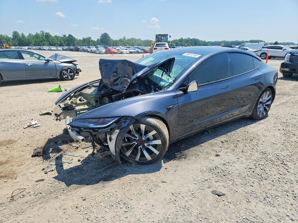 TESLA MODEL 3 2024 with VIN 5YJ3E1EA4RF749422 - Photo from auction