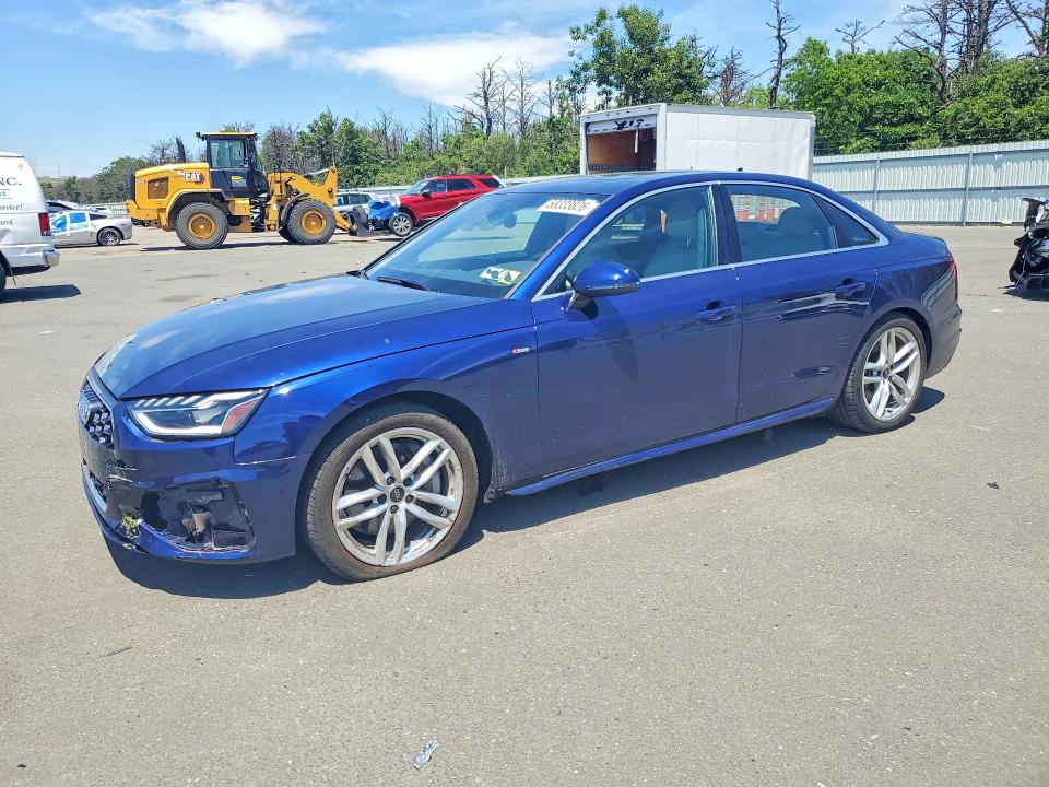 AUDI A4 2024 with VIN WAUDAAF49RN011588 - Photo from auction