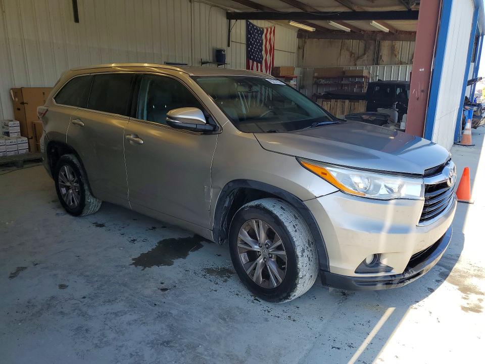 Photo 4 from auction – 2014 TOYOTA HIGHLANDER with VIN 5TDKKRFH0ES020127