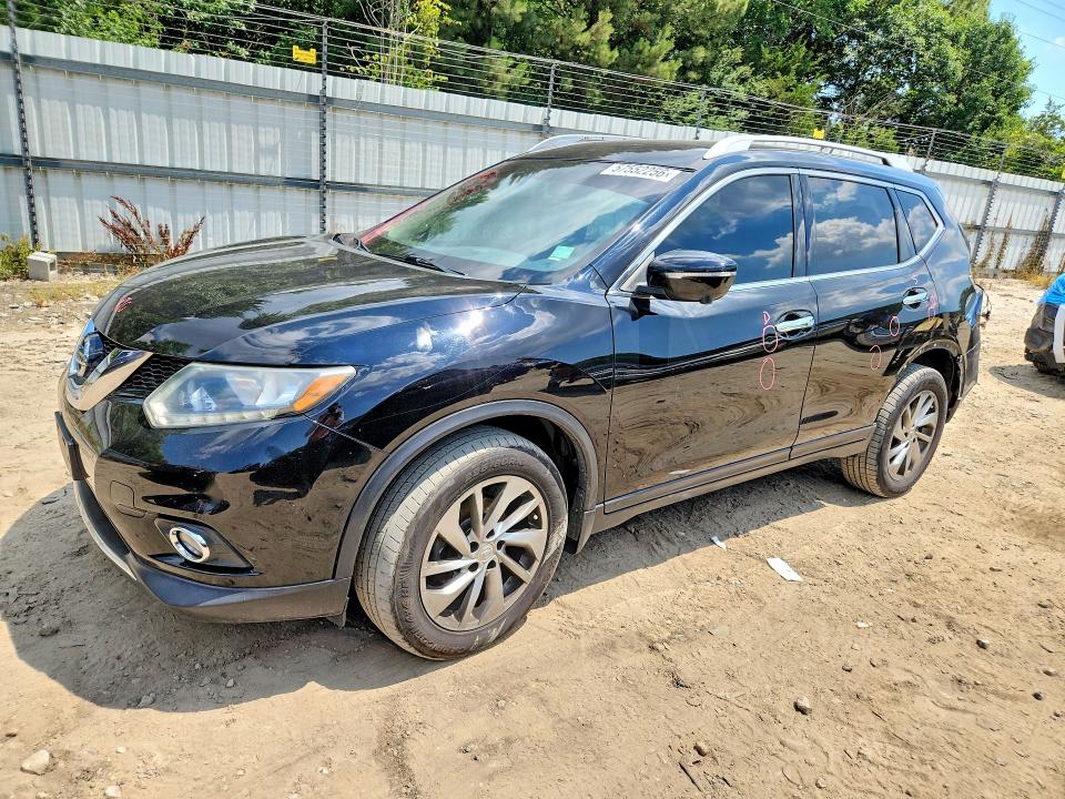 NISSAN ROGUE 2014 with VIN 5N1AT2MV8EC822933 - Photo from auction