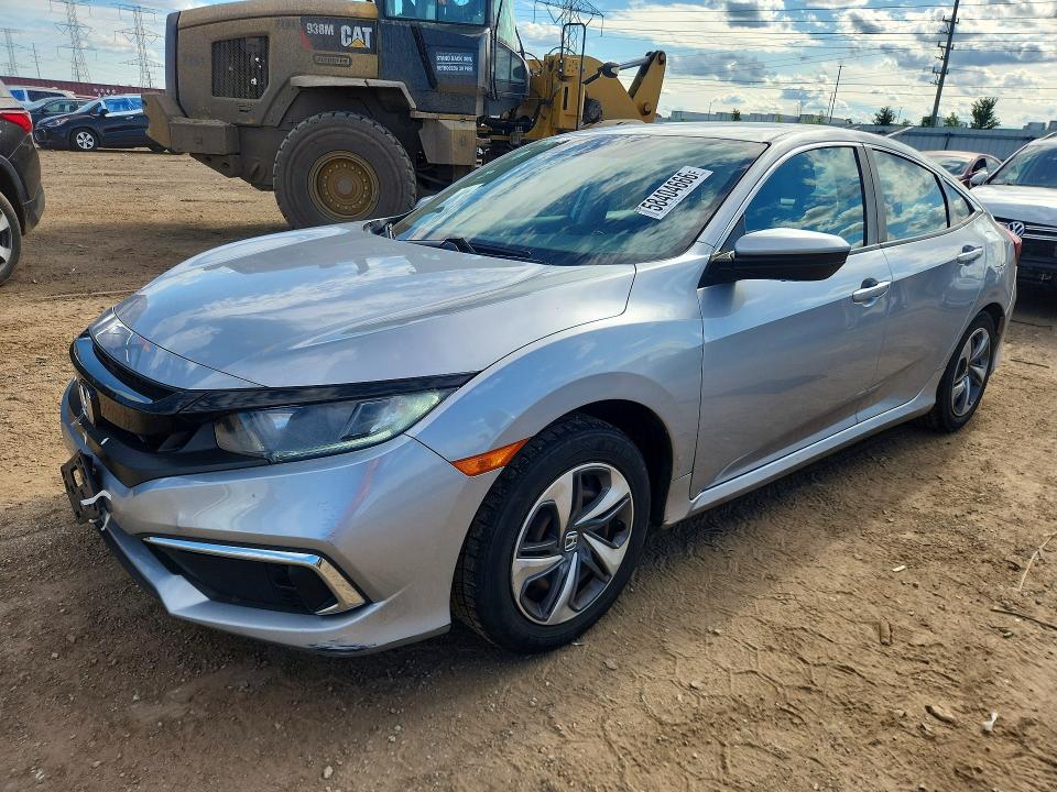 HONDA CIVIC 2020 with VIN 2HGFC2F64LH516887 - Photo from auction