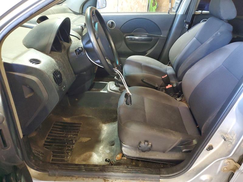 Photo 7 from auction – 2008 CHEVROLET AVEO with VIN KL1TD66668B192662