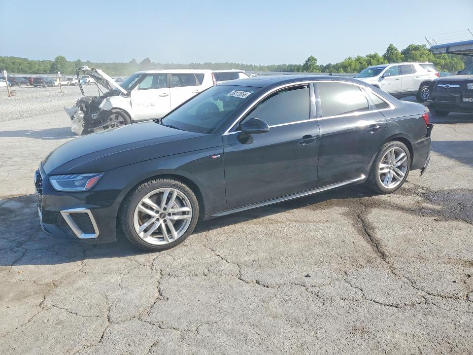AUDI A4 2023 with VIN WAUEAAF40PN017085 - Photo from auction