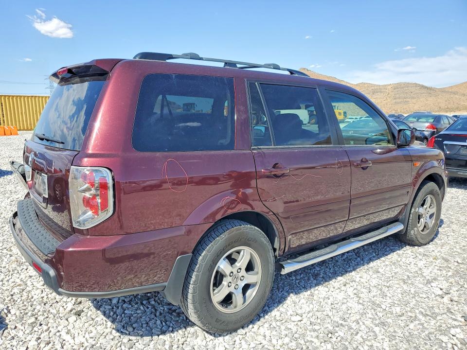 Photo 3 from auction – 2007 HONDA PILOT with VIN 5FNYF28577B040049