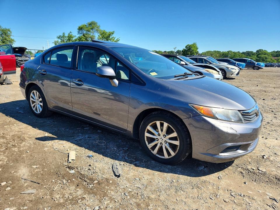 Photo 4 from auction – 2012 HONDA CIVIC with VIN 19XFB2F84CE308927