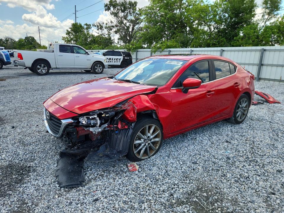 MAZDA 3 2018 with VIN 3MZBN1V30JM252720 - Photo from auction