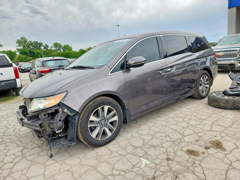 HONDA ODYSSEY 2015 with VIN 5FNRL5H9XFB075913 - Photo from auction