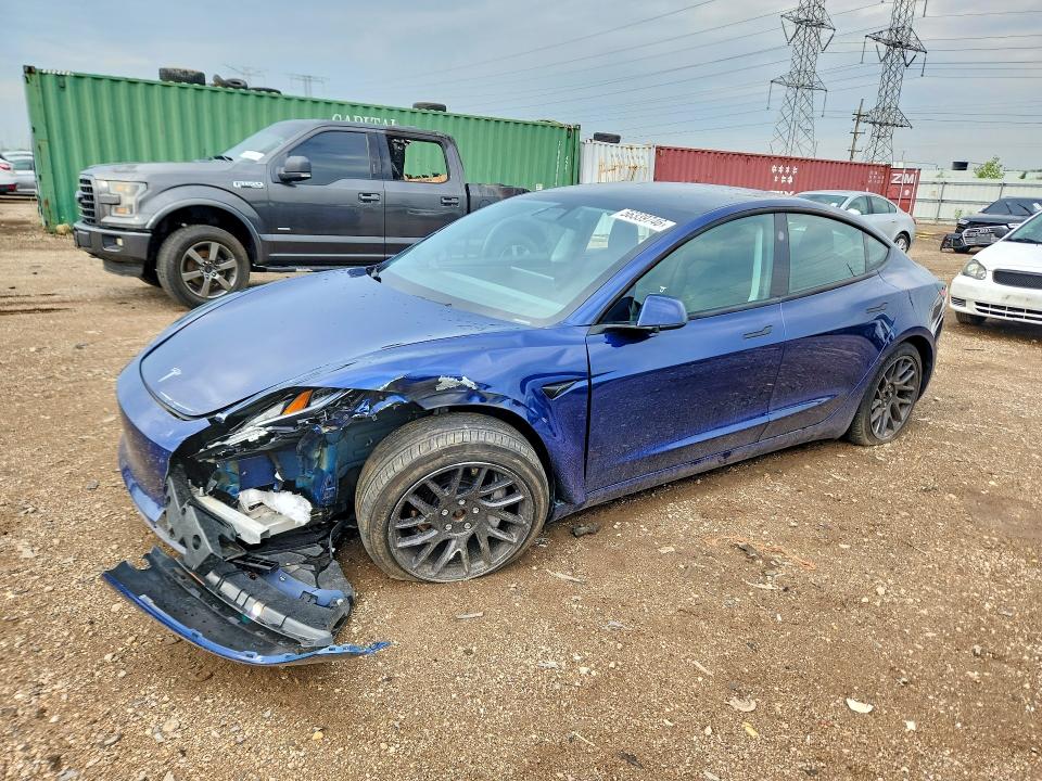 TESLA MODEL 3 2024 with VIN 5YJ3E1EB4RF755066 - Photo from auction
