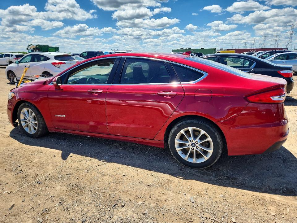 Photo 2 from auction – 2019 FORD FUSION with VIN 3FA6P0MUXKR273880