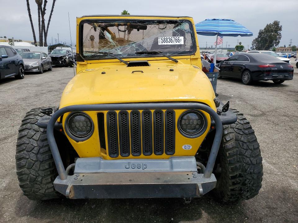Photo 5 from auction – 2000 JEEP WRANGLER / TJ with VIN 1J4FA49S0YP738560