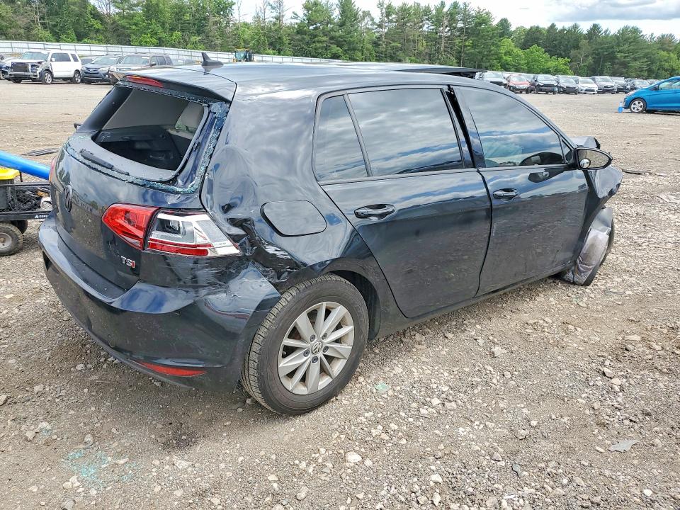 Photo 3 from auction – 2016 VOLKSWAGEN GOLF with VIN 3VW217AUXGM019501