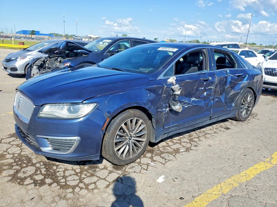 LINCOLN MKZ 2017 with VIN 3LN6L5C93HR649906 - Photo from auction