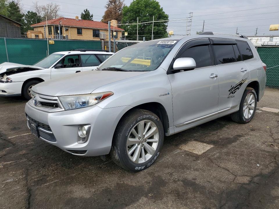 TOYOTA HIGHLANDER 2013 with VIN JTEDC3EH9D2018043 - Photo from auction